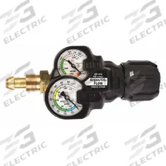 VICTOR Gas Regulator: CGA 580 Inlet, 5/8"-18 F RH Outlet, 80 scfh (Argon) /80 scfh (Carbon Dioxide) (MPN 0781-3641). Key specifications — Compatible Gas Type: Argon; Manufacturer Part Number: 0781-3641; Brand: VICTOR; Inlet Connection: CGA 580; Outlet Connection: 5/8"-18 F RH.