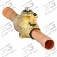 APOLLO Refrigerant Ball Valve: 5/8 in Male Sweat, Access Port, 700 psi, Access Port (MPN V34302). Key specifications — Brand: APOLLO; Access Port: Yes.