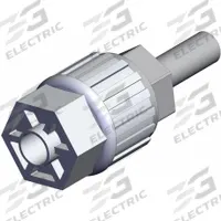 SMC High Purity Fitting: 3/8 in OD x 3/8 in OD x 3/8 in OD Size, PFA (MPN LQ3T3A-SB). Key specifications — Series: LQ3; Brand: SMC; Standards: RoHS6, RoHS10.