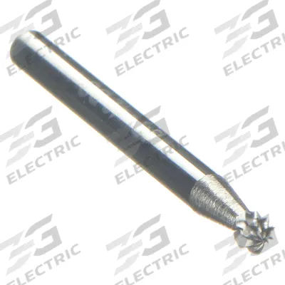 APPROVED VENDOR Carbide Bur: Ball, SD-53, Double Cut, 3/16" Head - Double-Cut Ball Burs