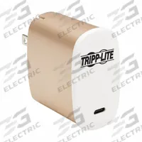 EATON TRIPP LITE Usb Charger: 120V AC/230V AC, 1.5A, 50/60Hz, 1 Output Connectors, White (MPN U280-W01-50C1). Key specifications — Power Requirement: 120V AC; 230V AC, 1.5A, 50; 60Hz; Output Connection Type: USB C Female; Color: White; Brand: EATON TRIPP LITE.