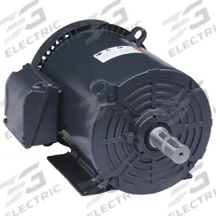 DAYTON General Purpose Motor: Rigid Base Mount, Totally Enclosed Fan Cooled, 5 hp, 230/460V AC (MPN 36VE90). Key specifications — Brand: DAYTON; Nameplate Voltage @ 60 Hz: 230/460V AC; Full Load Current @ 60 Hz: 14.8/7.41 A; Nameplate RPM @ 60 Hz: 1,180 RPM; Motor Enclosure: TEFC.