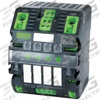 MURRELEKTRONIK Electronic Circuit Protector: MICO+, 4 Channels, 10 A/4 A/6 A/8 A Adj., 30V DC (MPN 9000-41084-0401000). Key specifications — Voltage In Rating: 30V DC; Brand: MURRELEKTRONIK.