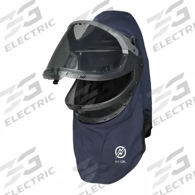 NATIONAL SAFETY APPAREL Arc Flash Hood: 4 PPE CAT, 40 cal/sq cm ATPV, UltraSoft ( 9 oz ) - Category 4 Hoods