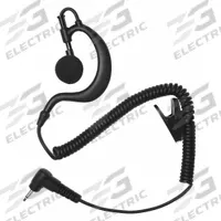 EARPHONE CONNECTION Listen-Only Earpiece: Fits Universal, Ear Hook, Black, 2.5 mm Jack (MPN EP2BC). Key specifications — Connector Type: 2.5 mm Jack; Compatible Radio Series: Universal; Push To Talk: No; Manufacturer Part Number: EP2BC; Brand: EARPHONE CONNECTION.