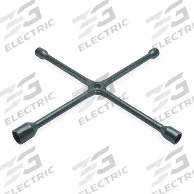 KEN-TOOL Lug Nut Wrench: 4 Wrench Heads, 24 mm_27 mm_30 mm_33 mm Wrench Head Size - 4-Way Lug Nut Wrenches