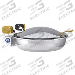 SPRING USA Sauteuse Buffet Server: 15 3/8 in Overall Lg, 15 1/4 in Overall Dia, 18 3/4 in Overall Dp (MPN 2372-697/36A). Key specifications — Base Material: Stainless Steel; Manufacturer Part Number: 2372-697/36A; Product Type: Sauteuse Buffet Server; Brand: SPRING USA; NSF Certified: Yes; Lid Material: Stainless Steel; Color: Silver.