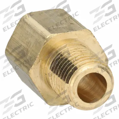 PARKER Metal Pipe Straight: Straight, 1/4 in x 1/4 in - Threaded High-Pressure Pipe Fittings