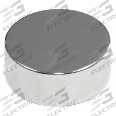 MAG-MATE Rare Earth Magnet: Neodymium, 3/4 in Outside Dia, 0.375 in Thick, Disc Magnet - Disc Rare Earth Magnets
