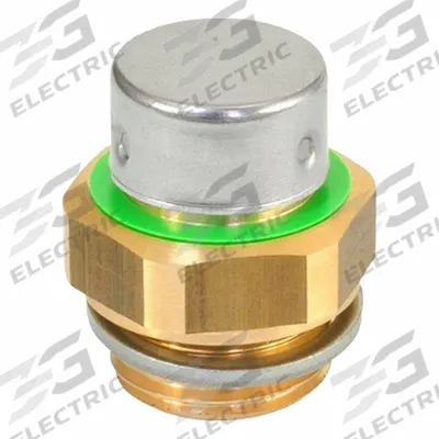 JW WINCO Breather Valve: M18, Metric, Pressure Relief (Green Ring) Design, Brass - Pressure-Relief Breather Vents