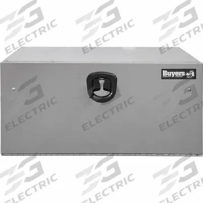 BUYERS PRODUCTS Underbody Truck Box: Underbody Truck Box, Single Drop-Down Door Door, Silver - Single Drop-Down Door Boxes