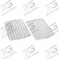 MTC BIO Sealing Mat: Round, 96 Wells, White, - Opening, Silicone, 5.5 mm Well Opening Size (MPN D3320-19S). Key specifications — attr1383125: MTC BIO; attr1383132: Not Pre-Slit; attr1383135: - Opening; attr1383140: Round; attr1383126: White; attr1383129: Leak-Proof Seal.