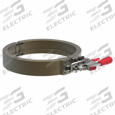 DE-STA-CO Base Collar: CB-200-C01, 4.78 in Dia. x 1.81 in Wd. x 11.85 in Ht. - Mounting & Quick-Change Components for Cobotic Tooling