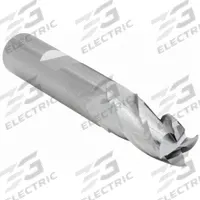 CLEVELAND Square End Mill: High Speed Steel, 4 Flute, 7 mm Mill Dia, 3/4" LOC, 63.5 mm OAL (MPN C75095)
