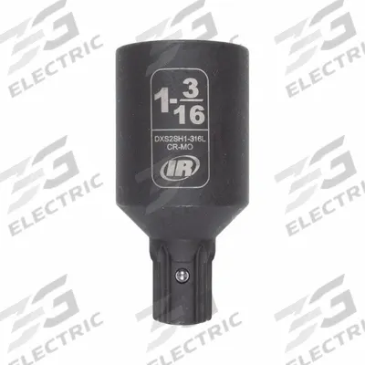 INGERSOLL RAND Impact Socket: SAE, 1 3/16 in Socket Size, 6-Point, Deep - Insider & DXS Impact Sockets