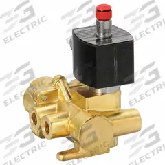 REDHAT Solenoid Valve: 4-Way, 1/4 in Pipe Size, 24V DC, Explosion Proof/Watertight, Poppet, NBR Seal (MPN EF8344G370). Key specifications — Brand: REDHAT; Coil Enclosure: Watertight; Pipe Size: 1/4 in; Voltage: 24V DC.