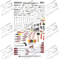 PROTO Master Tool Set: 334 Total Pcs, SAE, 1/4 in/3/8 in/1/2 in/3/4 in Socket Drive Size (MPN JCS-0334MAS). Key specifications — attr538253: PROTO; attr548973: (1) Long-Nose Pliers; attr548974: (8) Phillips Screwdrivers; attr548975: (22) Accessories; attr548983: (10) Open End Wrenches.