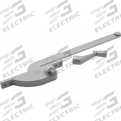 PRIME-LINE Window Operator: Crank, Handle Included, Left-Hand, Frame, Aluminum - Awning & Casement Window Operators & Handles