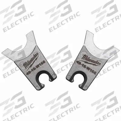 MILWAUKEE Upper and Lower Crimping Die: W Style Dies, For Use With 2678-20 - Milwaukee Replacement Crimping Dies