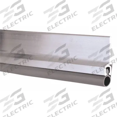PEMKO Door Weatherstripping: Bulb Insert, 15 7/16 ft Lg, 1 1/8 in Wd - Metal Leaf Weatherstripping