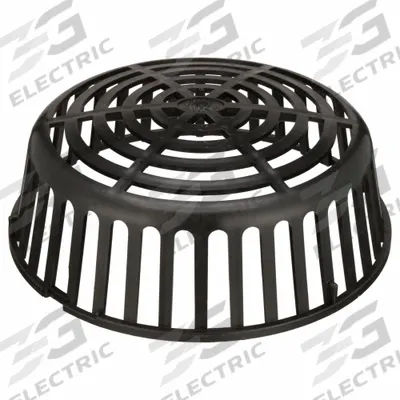 ZURN Dome Strainer: 12 1/2 in Overall Dia, 4 1/2 in Overall Ht, Plastic, Unfinished - Domes & Cages for Roof Drains