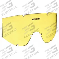 ESS Goggle Lens: Yellow, Anti-Fog/Scratch-Resistant, Compatible with Striker/Striketeam Series (MPN 740-0315). Key specifications — Compatible Brand: ESS; Compatible Grainger Part Number: 36Y147; Compatible Manufacturer Model Number: 740-0235; Standards: U.S. MIL SPEC MIL-PRF-31013; Sub-brand: Striketeam(TM); Brand: ESS; Compatible Series: Striketeam; Lens Coating: Scratch-Resistant.