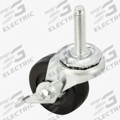 APPROVED VENDOR Stem Caster: Inch, Swivel, 2 in Wheel Dia., 7/8 in Wheel Wd - Standard Threaded Stem Casters