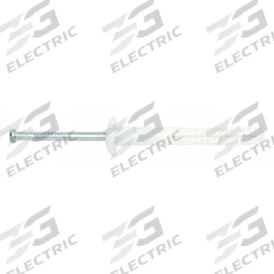 DEWALT Hammer Drive Pin Anchor: 3/16 in Dia, 1 in Overall Lg, Mushroom, Nylon - Nylon Removable Nail Drive Anchors