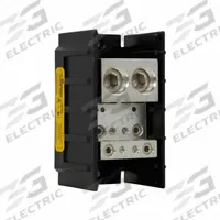 BUSSMANN Power Distribution Block: Open, Lug, Lug, 2 AWG – 600 kcmil For Line Side Wire Sizes (MPN 16528-1). Key specifications — attr1361688: Surface; attr1308686: BUSSMANN; attr1361672: Copper.