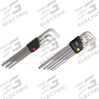 WIHA Hex Key Set: 16 or More Pieces, L, Metric and SAE, Single Ball End, Long, 22 Pieces, Holder (MPN 66993). Key specifications — attr1205553: Not Tether Capable; attr1205554: WIHA; attr1205568: Chrome; attr1293176: 16 or More Pieces.