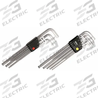 WIHA Hex Key Set: 16 or More Pieces, L, Metric and SAE, Single Ball End, Long - L-Shaped Hex Key Sets