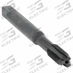 CLEVELAND Spiral Point Tap: 5/16"-24 UNF, 2B, 3 Flute, Plug Chamfer, Black Oxide Cobalt (MPN C86217)