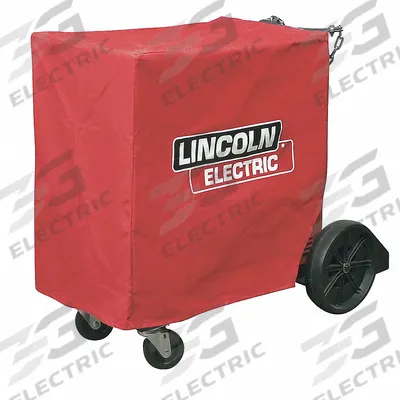 LINCOLN ELECTRIC Medium Canvas Cover: Red (MPN K2378-1) - Covers for Lincoln Welders
