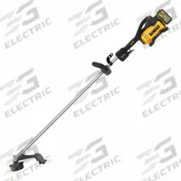 DEWALT Cordless String Trimmer: 17 1/2 in Cutting Wd, Straight Shaft, Not Capable, 36 cc, 9.0 Ah (MPN DCST980X2). Key specifications — attr975783: DEWALT; attr975787: 17-1/2 in; attr975804: Straight; attr975780: 9.0 Ah; attr987328: No.