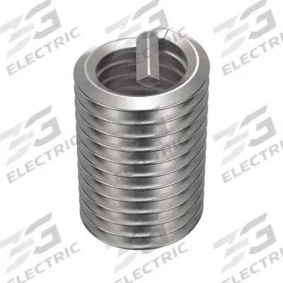 APPROVED VENDOR Helical Insert: Tanged Tang Style, Free-Running, 1/2"-13 Thread Size, Plain - Free-Running Tanged Helical Inserts
