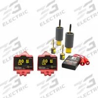 HDE Phasing Meter: 100 V to 138 kV, IP64, Digital Display, Digital, AC Volt (MPN DDVIP-138/K02). Key specifications — IP Rating: IP64; Brand: HDE; Includes: CS-DDVM Case.