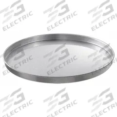 CHICAGO METALLIC Round Cake Pan: 16 in Overall Dia, Aluminized Steel, Solid, 111.4 oz Capacity (MPN 41610). Key specifications — Brand: CHICAGO METALLIC; Product Type: Round Cake Pan; Material: Aluminized Steel; Perforated: Solid; NSF Certified: No; Coating: Uncoated.