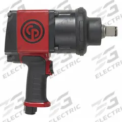 CHICAGO PNEUMATIC Air Impact Wrench: Compact, 1 in Drive, Pistol-Grip, Square, 1/2 in NPT Air Inlet (MPN CP7776). Key specifications — attr1321013: NPT; attr1321019: Compact; attr1321030: CHICAGO PNEUMATIC; attr1321012: Standard; attr1321025: Square.