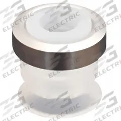 SMC Vacuum Pad: Flat with Ribs, w/o Adapter, 10 mm Pad Dia, Food Grade Silicone Rubber, White (MPN ZP10CS). Key specifications — attr1019136: ZP10CS; attr1019138: SMC.