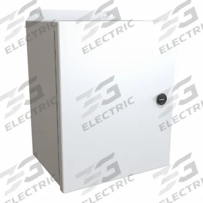 HAMMOND Electrical Enclosure: Steel, 10 in x 8 in x 6 in, NEMA 12/13/3R/4, w/Panel - Steel Washdown Enclosures