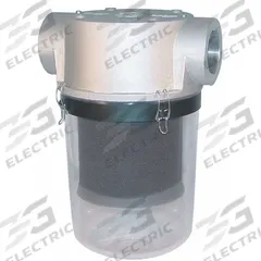 SOLBERG T-Style Inlet Vacuum Filter: 5 micron Rating, 99% Efficiency, 13 1/2 in Outside Dia (MPN ST-235P-300C). Key specifications — attr101190: ST-235P-300C; attr101197: 2EPR3; attr101198: 2EPR3; attr101207: Carbon Steel; attr101193: SOLBERG.