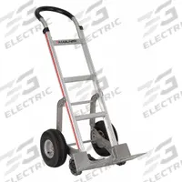 MAGLINER General Purpose Hand Truck: 500 lb, Flow-Back, Silver, Aluminum, Pneumatic, 48 in Handle Ht (MPN HRK119UA42). Key specifications — Brand: MAGLINER.