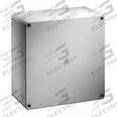 RITTAL Enclosure: Fiberglass Reinforced Polycarbonate, 7 in x 7 in x 4 in, NEMA 4X, Solid Cover (MPN 9517000). Key specifications — Brand: RITTAL; Closure Method: Screws; Enclosure Material: Fiberglass Reinforced Polycarbonate; Knockouts: Not Included.