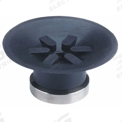 SMC Vacuum Pad: Flat with Ribs, w/o Adapter, 25 mm Pad Dia, Food Grade Silicone Rubber - Flat Type with Ribs Food-Safe Vacuum Pads