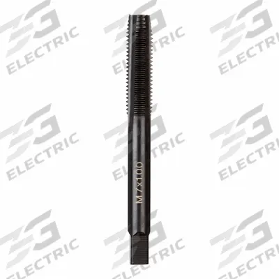 MILWAUKEE Straight Flute Tap: M7x1 Metric, 2B, 4 Flute, Plug Chamfer - General Purpose Hand Taps