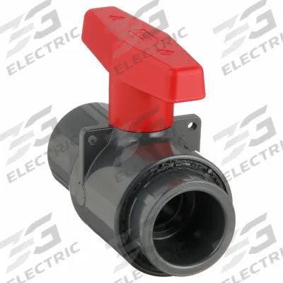 SPEARS Manual Two-Way Ball Valve: 1 in, PVC, Straight, Socket x Socket - PVC Ball Valves