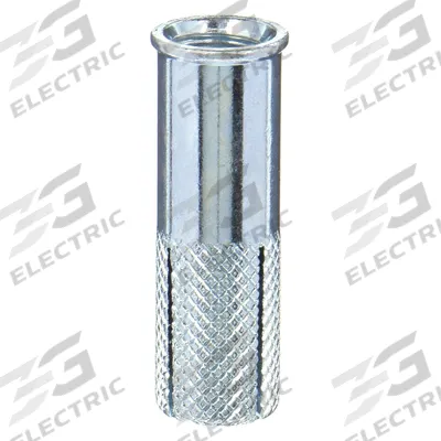 MKT FASTENING Drop-In Anchor: 3/8"-16 Thread Size, 1 9/16 in Overall Lg, 1/2 in Dia, Steel - Drop-In Anchors