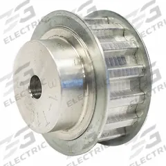 DAYTON Timing Pulley: Trapezoidal, Plain, For T10 Timing Belt Section, For 16 mm Belt Wd, 15 Teeth (MPN 31T10/15-2). Key specifications — Brand: DAYTON; Tooth Profile: Trapezoidal; Finish: Plain.