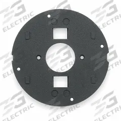 HUBBELL WIRING DEVICE-KELLEMS Floor Subplate: Round, Black, Cast Aluminum, Smooth (MPN S1SPTL). Key specifications — attr211014: HUBBELL WIRING DEVICE-KELLEMS; attr1046648: Black; attr1046653: Round; attr1046654: Smooth; attr1046660: Cast Aluminum.