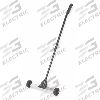 WESTWARD Magnetic Hanging Sweeper: 13 in Magnet Lg, 1 in Magnet Ht - Push-Type Magnetic Sweepers